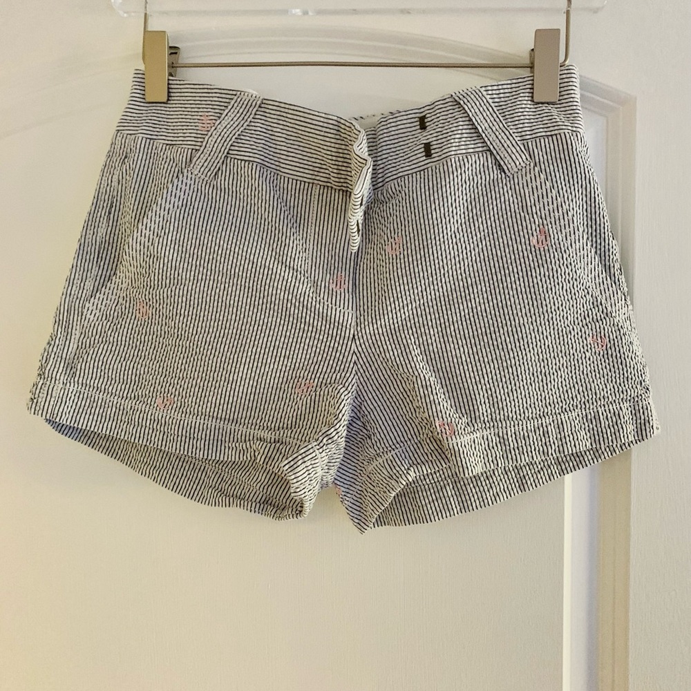 J crew stripe sailer relaxed-fit short
